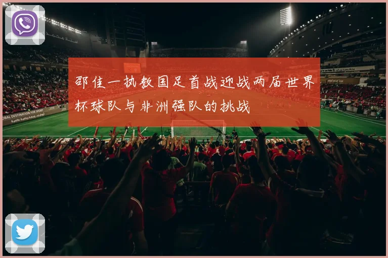邵佳一执教国足首战迎战两届世界杯球队与非洲强队的挑战